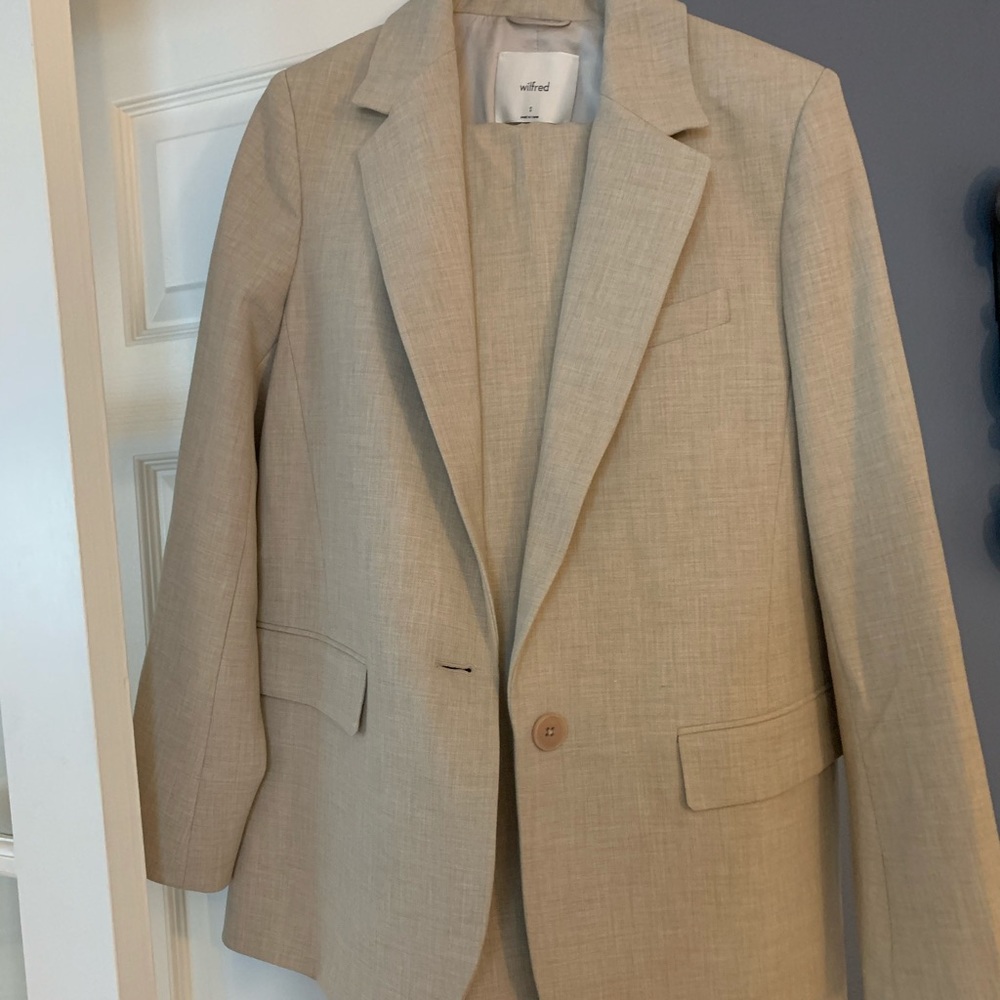 Brand new, Wilfred pantsuit from Aritzia